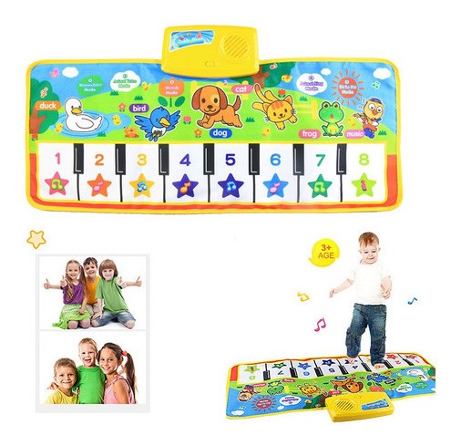 Tapete De Teclado De Pé Para Piano Infantil Imp Musical Floo - Imagem 2