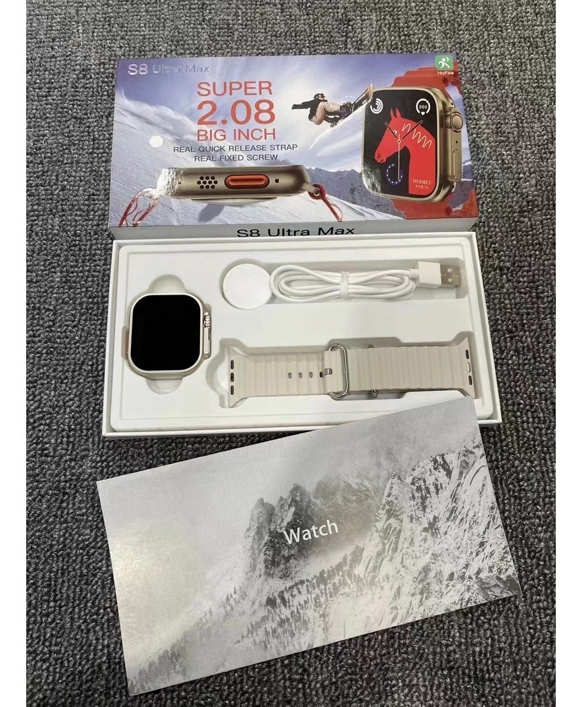 Smartwatch S8 Ultra Max Série 8 Bluetooth Call Nfc - Imagem 6