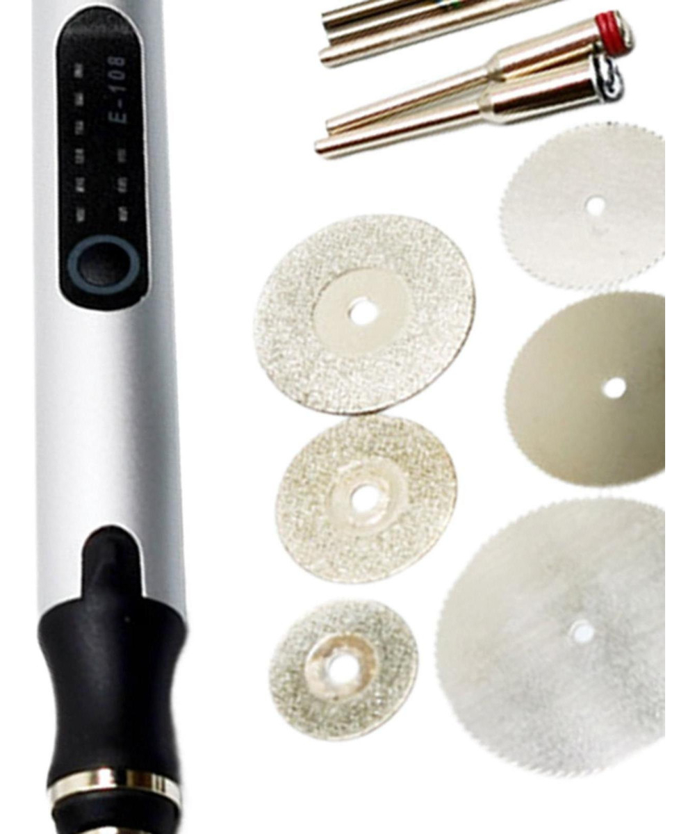 Kit De Ferramentas De Gravação Mini-caneta Gravadora Prata - Imagem 2