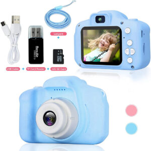 Câmera Digital Infantil+cartão De 8gb+leitor
