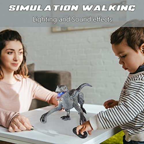 Brinquedo Pecmpo Dinosaur Rc Kidsvelociraptor - Imagem 7
