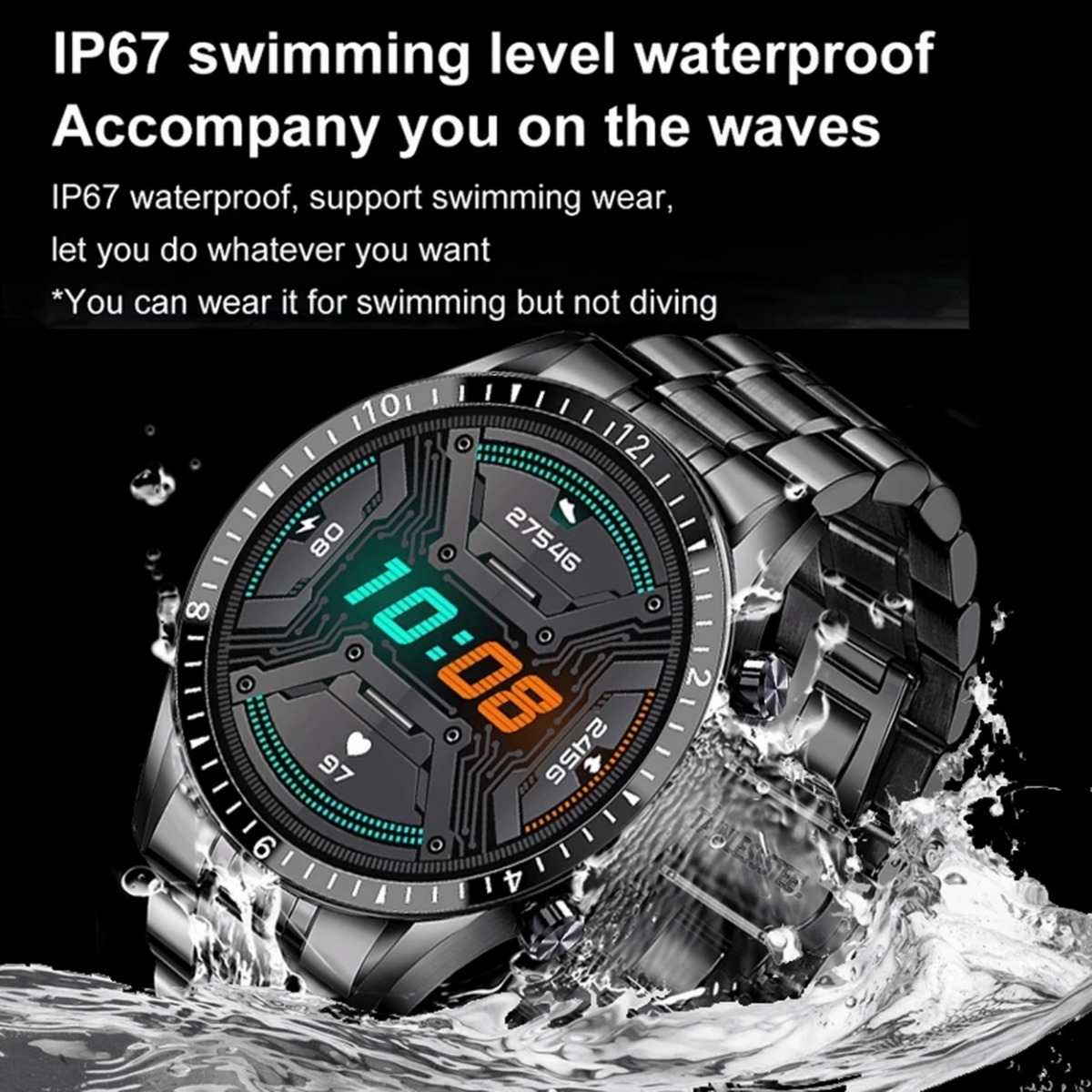 Para O Smartwatch Esportivo Xiaomi Huawei À Prova D - Imagem 14