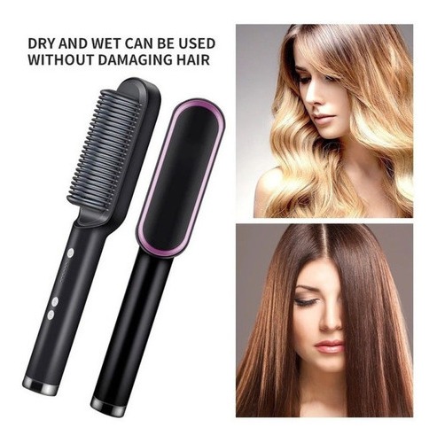 Chapinha De Cabelo Taiff Clássica Cerâmica Preta 110v/220v - Imagem 5