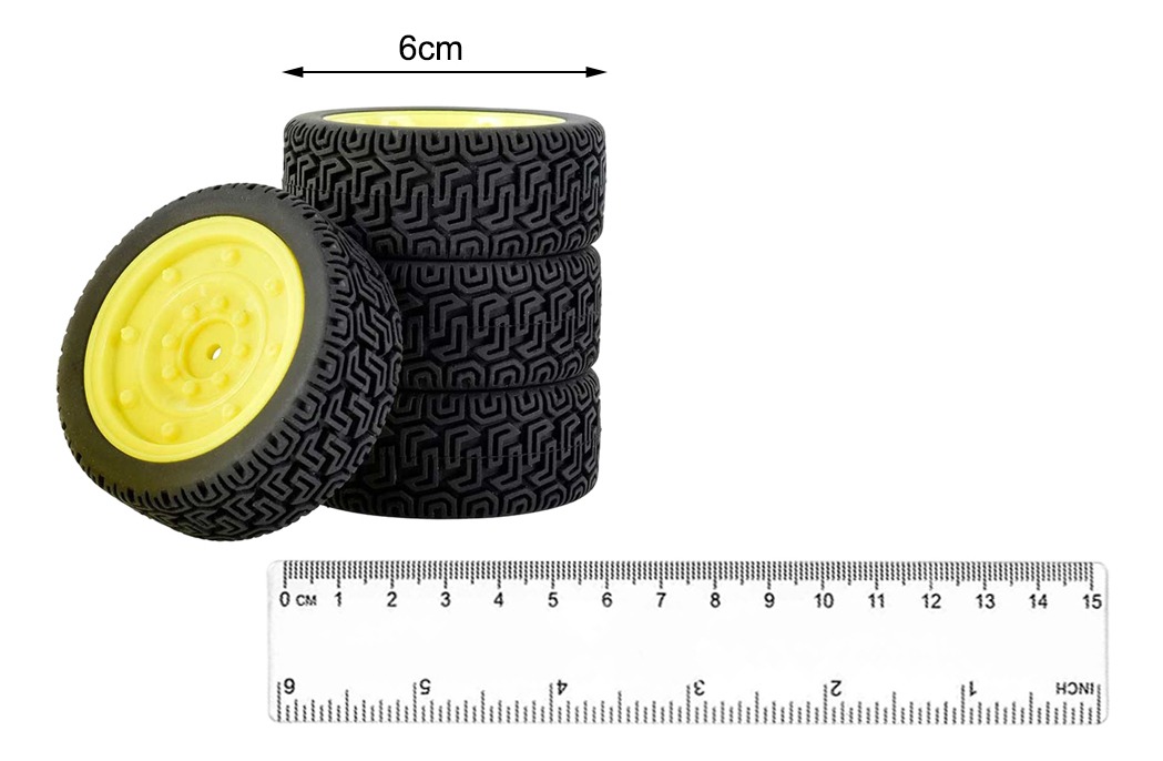 4 Cubos De Pneus De Borracha Para Wltoys 144001 1/10 Rc Carr - Imagem 20
