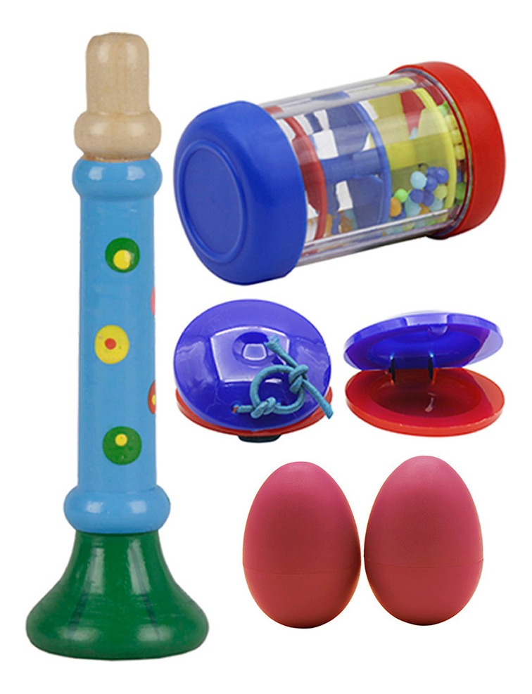 Brinquedos Musical Estojo Ritmo Banda Instrumentos De Percus - Imagem 2