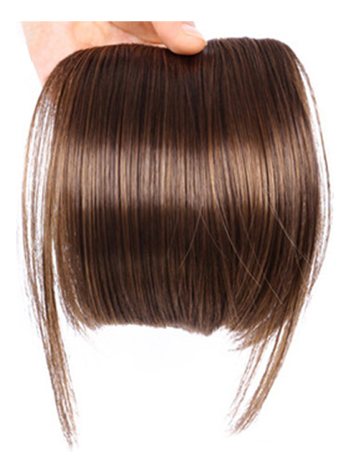 Peruca French Air Bangs, Cabelo Falso Invisível, Natural, Me - Imagem 12