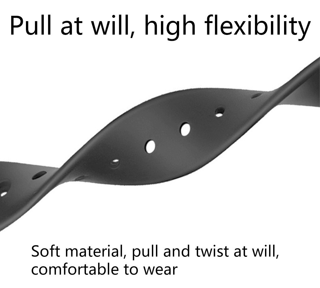 Correia De Silicone Compatível Com Mi Band 6 5 Waterproof Du - Imagem 6