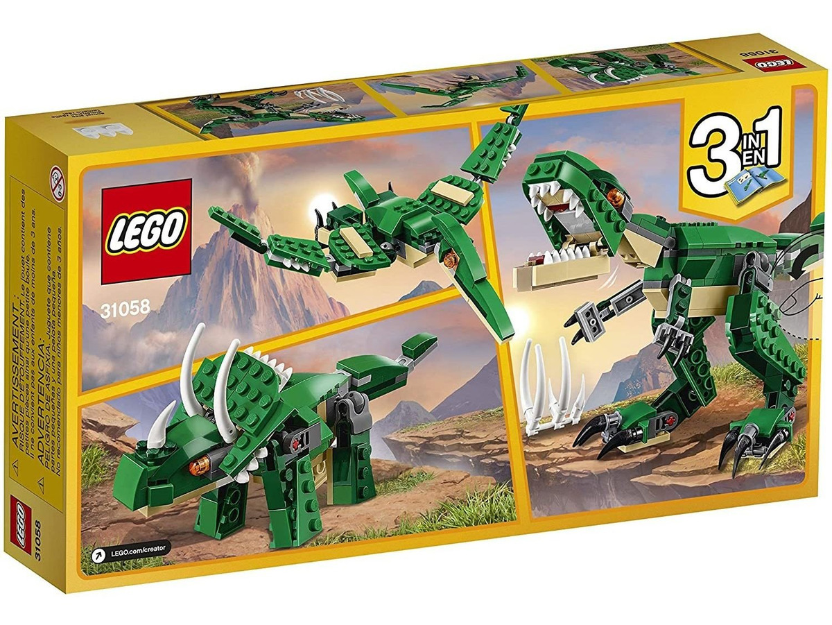Conjunto Lego Creator Poderosos Dinossauros Construa Voc Mes - Imagem 2