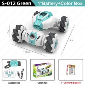 Controle Car Toy 2.4g Gesto Indução Deformação Remoto
