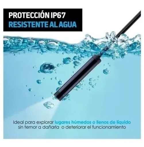 Cabo Led Usb Para Câmera Android Para Endoscópio De 1m - Imagem 7