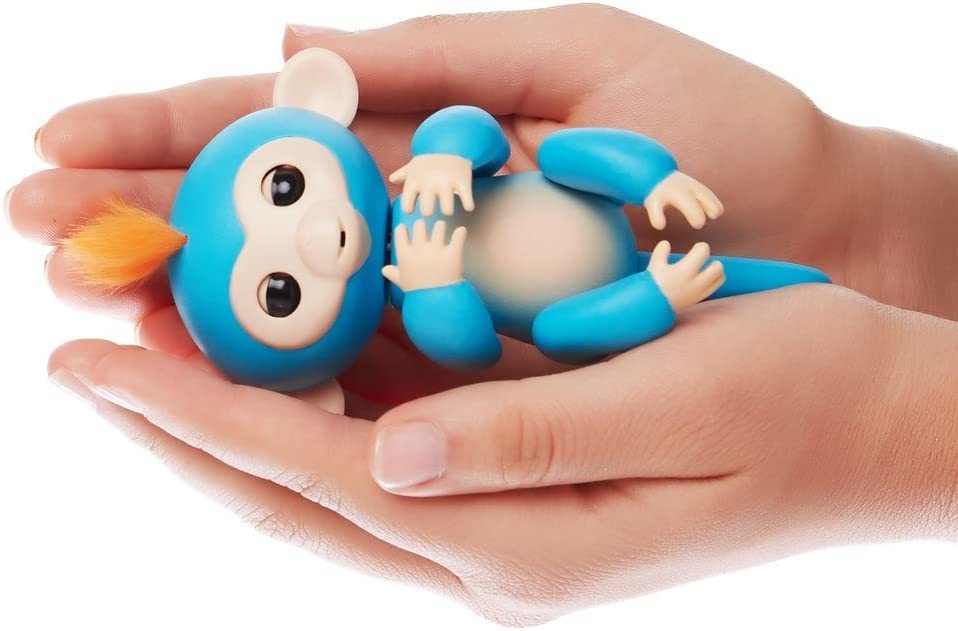 Macaco Bebê Interativo Fingerlings Boris Blue - Imagem 3