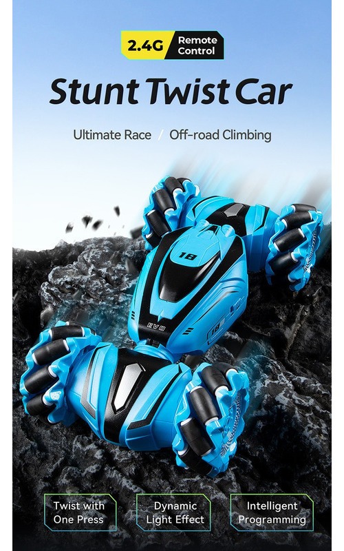 Deformação Do Controle Remoto Gesture Rc Car Drift Stunt 2.4 - Imagem 3