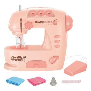 Mini Máquina De Costura Infantil, Brinquedo Educativo Para