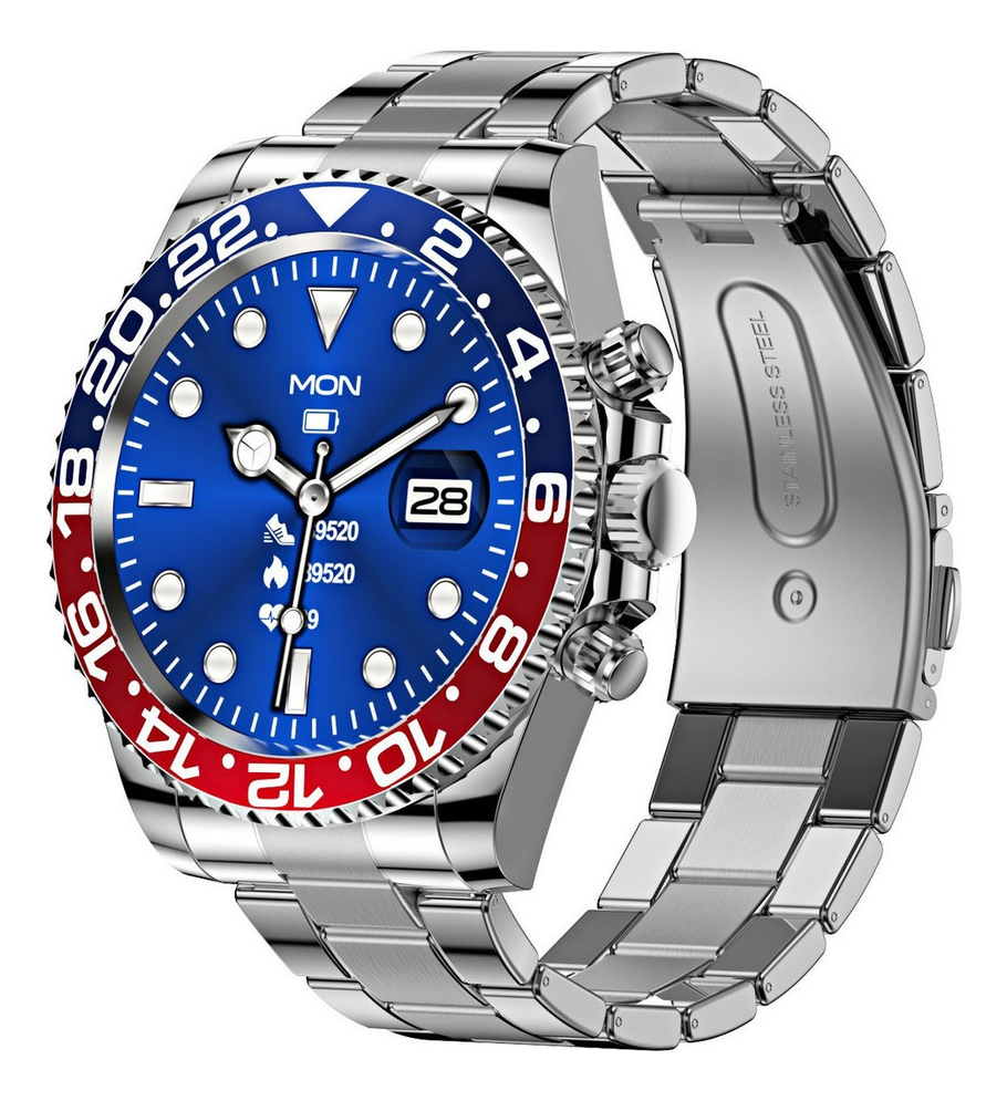 Lokmat Aw12 Smartwatch Bluetooth Inoxidável - Imagem 12