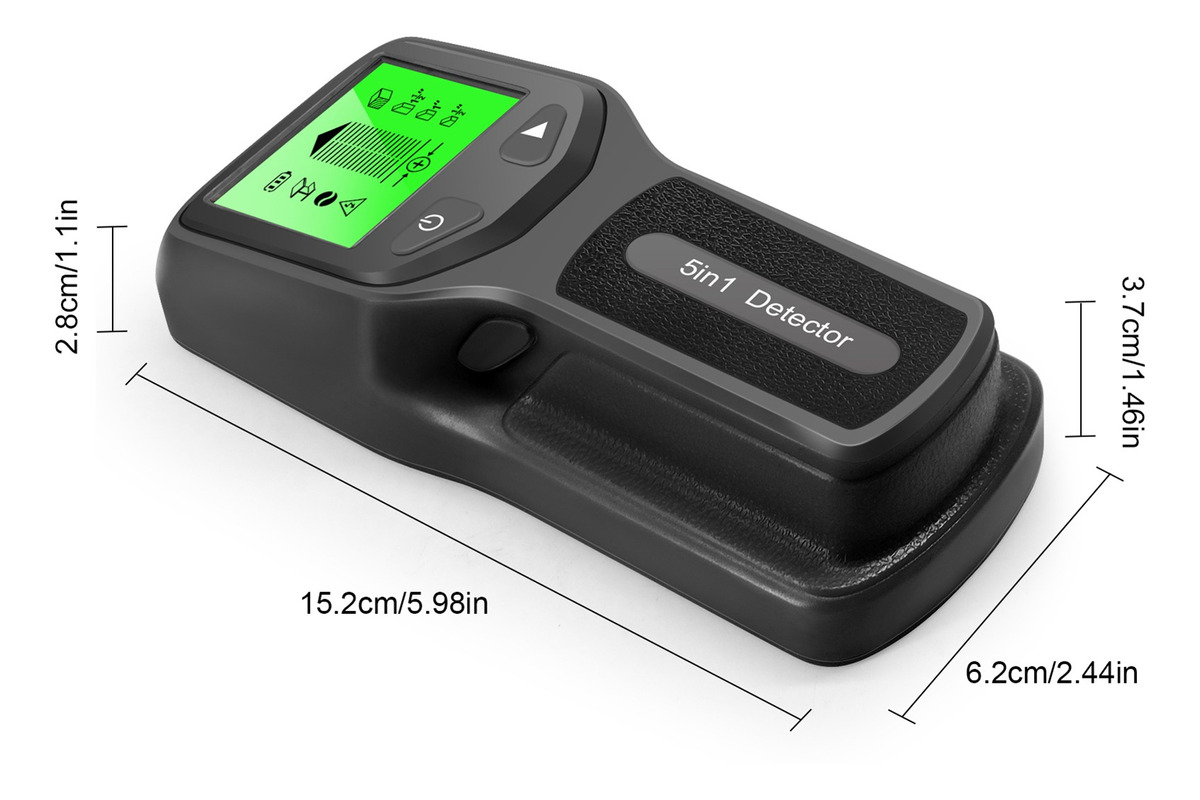 Scanner De Parede Stud Finder - 5 Em 1 Detector Eletrônico D - Imagem 8