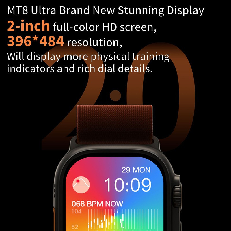 Venda Imperdível Iwo Mt8 Ultra Smart Watch Com Nfc - Imagem 14