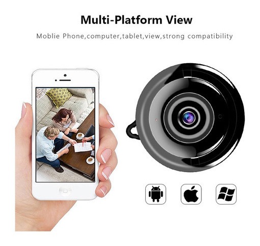 Câmera Ip Mini Baby Camera Wifi Hd 1080p Visão Noturna