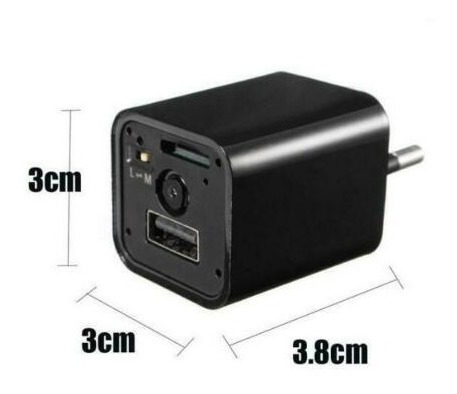 Hd 1080p Mini Carregador Câmera De Segurança Doméstica Dvr L - Imagem 6