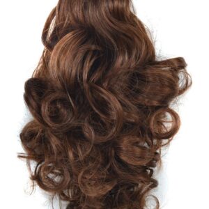 Peruca Womens Garra Grosso Ondulado Curto Rabo De Cavalo Cur