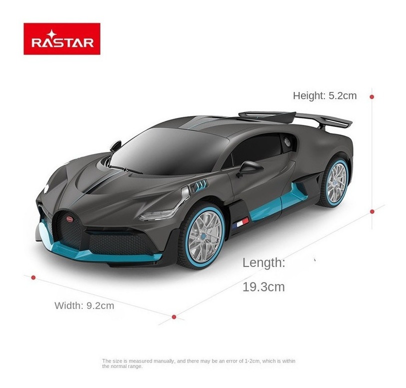 Bugatti Divo Carro De Brinquedo De Controle Remoto Elétrico - Imagem 2