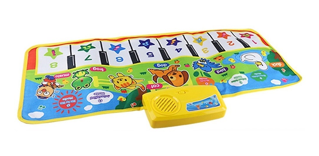 Tapete Atividade Musical Teclado Interativo Piano Com Os Pé - Imagem 2