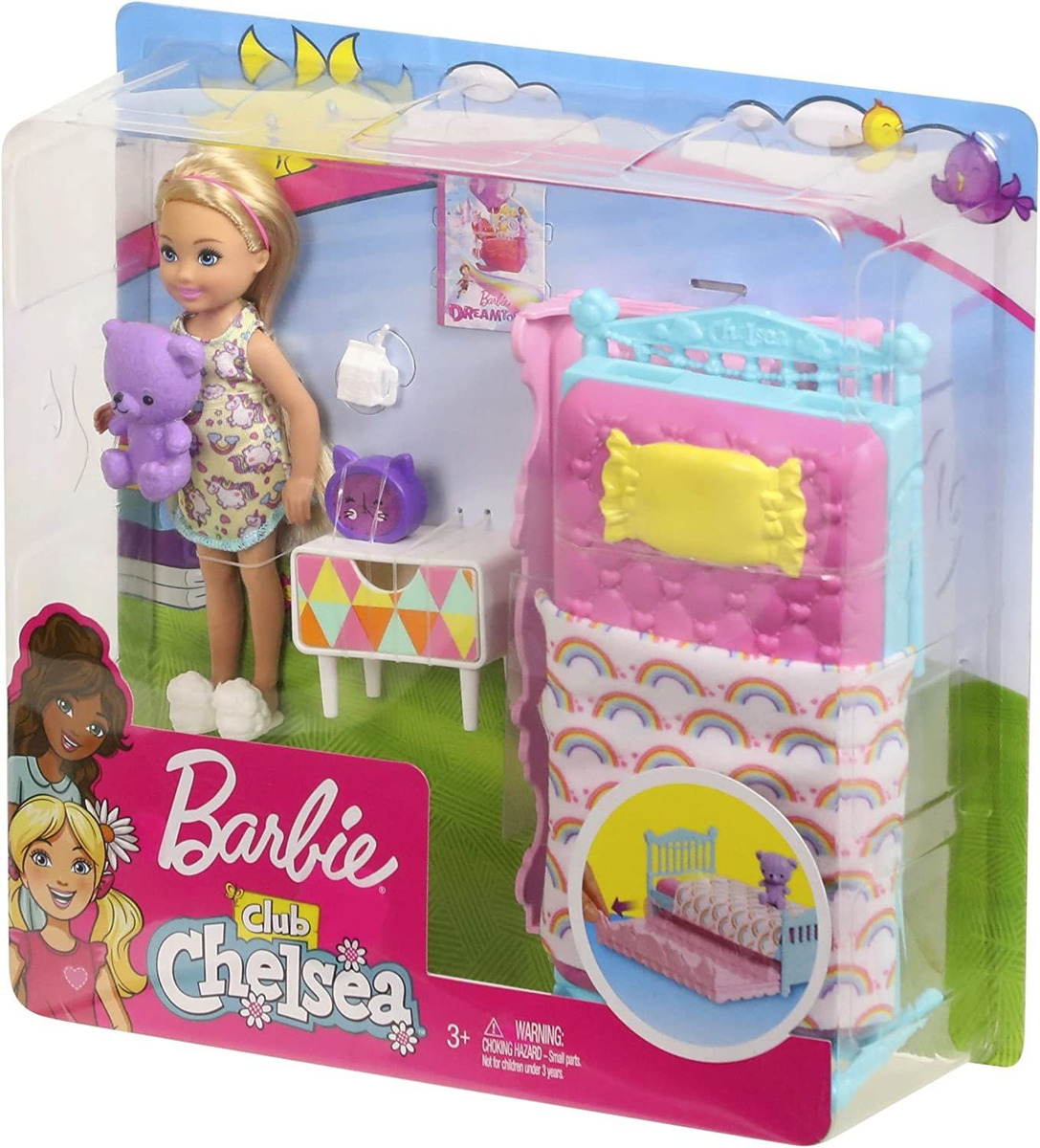 Boneca Loira De 6 Polegadas Barbie Club Chelsea Toy - Imagem 7