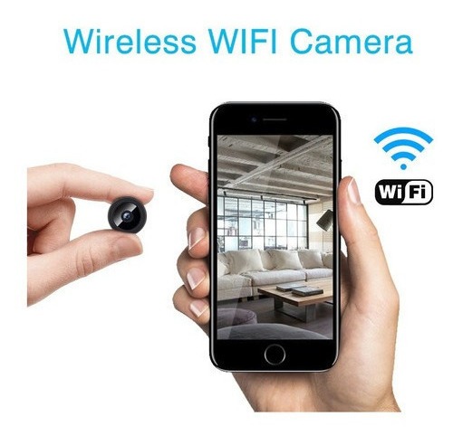 Mini Câmera Espiã A9 Wifi Monitoramento E Segurança