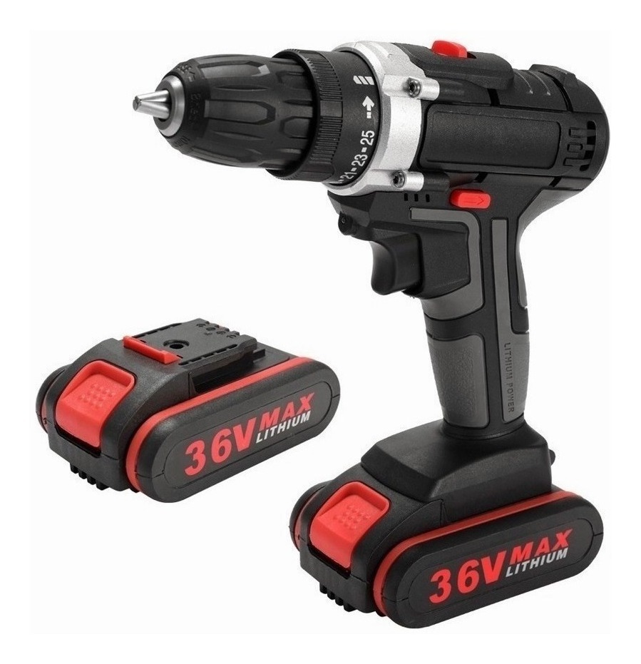 Kit Furadeira Skil Furadeira 36v2 Baterias