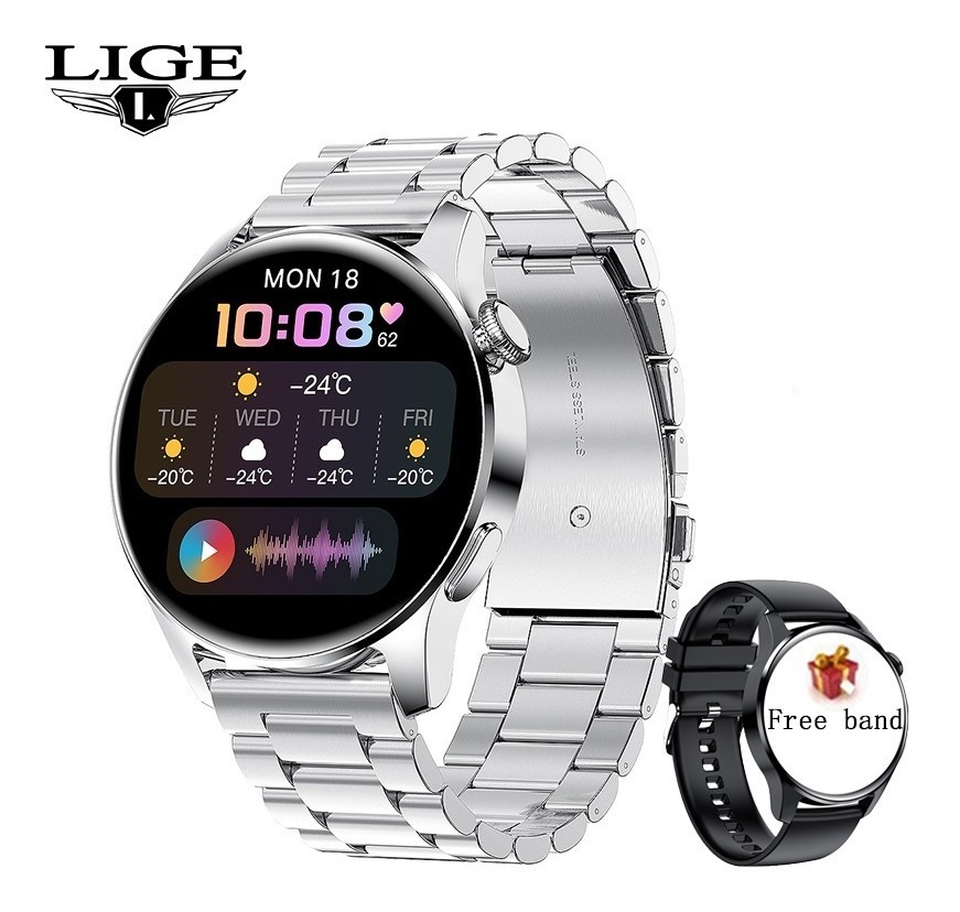 Smartwatch Lige De Chamada Bluetooth - Imagem 12