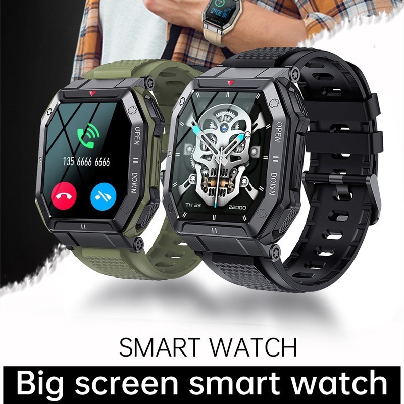 Smartwatch K55, Relógio Esportivo, Monitoramento Da - Imagem 3
