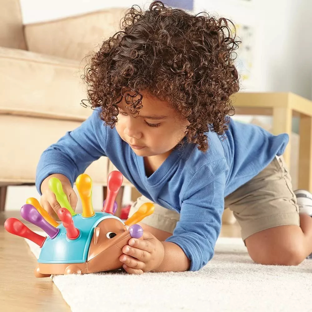 Brinquedo De Aprendizagem Ouriço Sensorial Fine Motor - Imagem 4