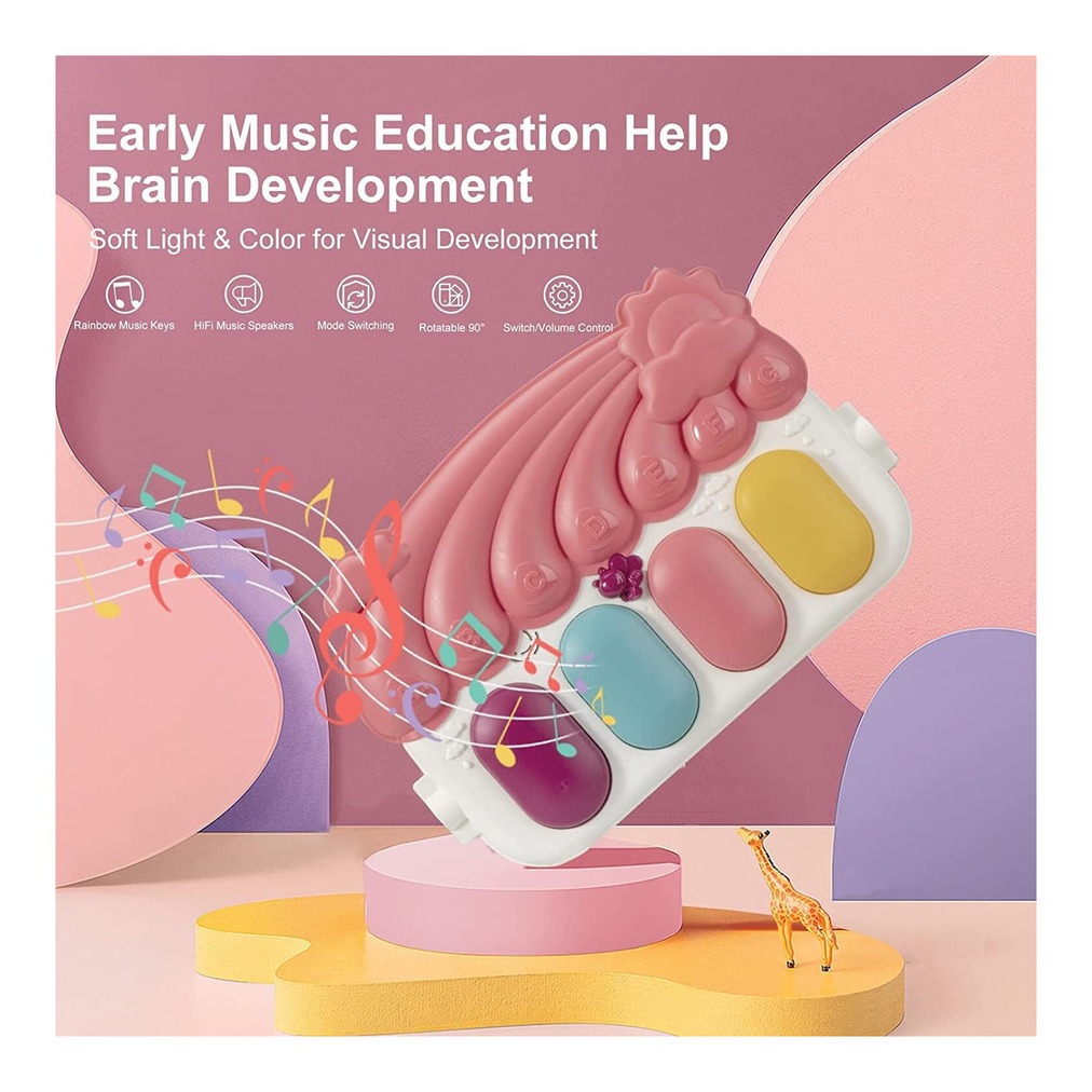 Tapete De Brincar Para Bebês, Academia Para Bebês, Piano, Ho - Imagem 13