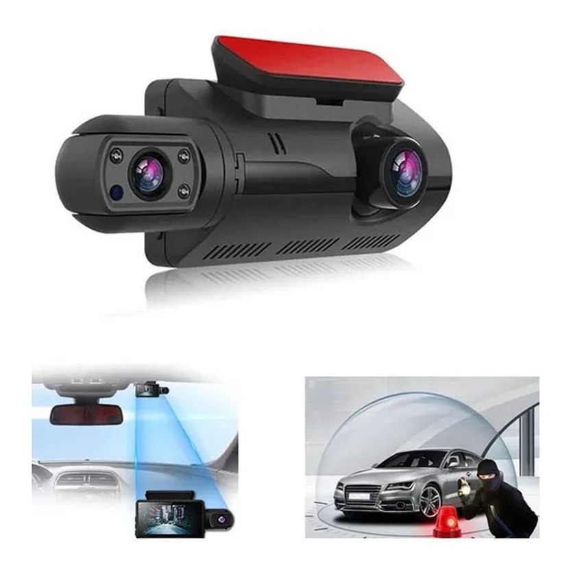 Monitor Câmera Automotivo Com Visão Noturna Hd 1080p
