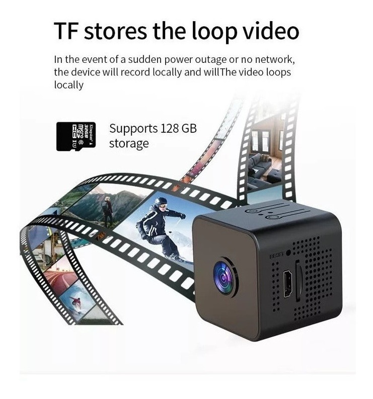 Câmera Hd 1080p Sem Fio Com Visão Noturna - 360 Ylt004q - Imagem 7