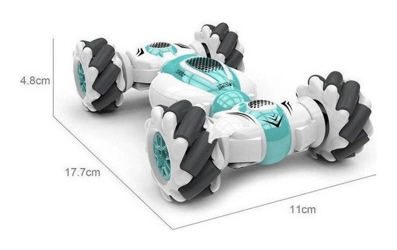 Carro Stunt Rc Mão Gestos Acrobáticos Sensores Veículos - Imagem 9