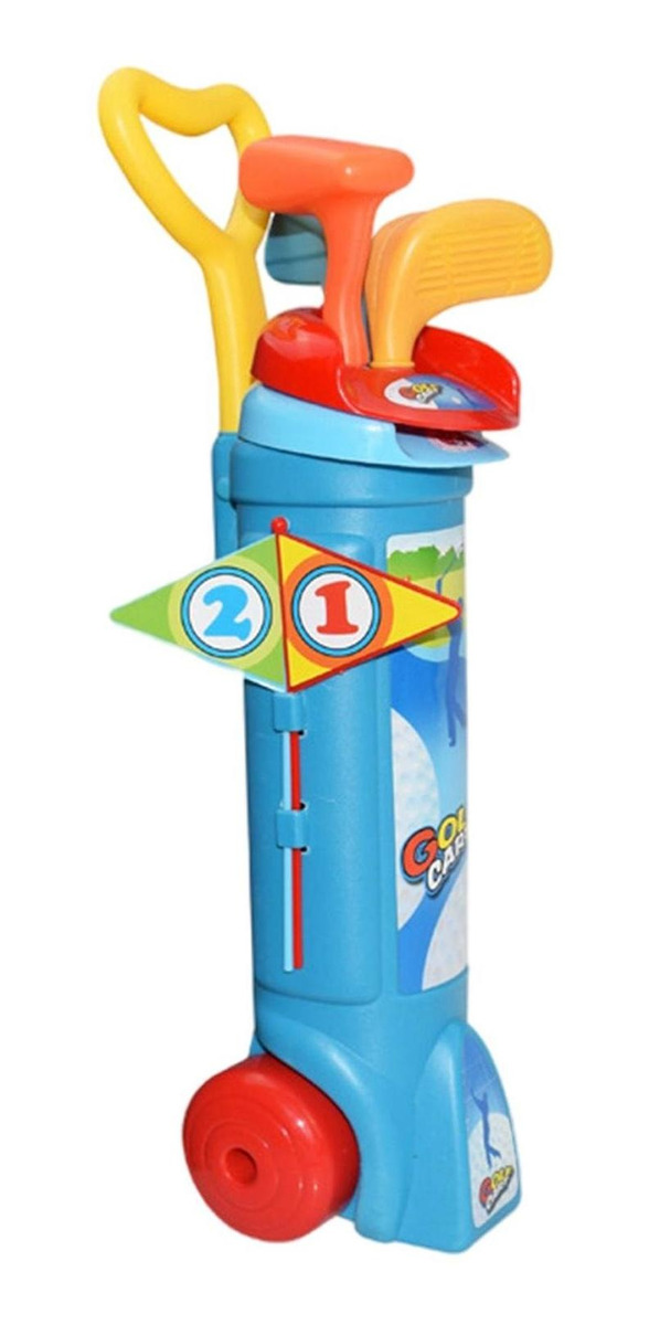 Conjunto De Tacos De Golfe Infantil Brinquedo Educativo - Imagem 2