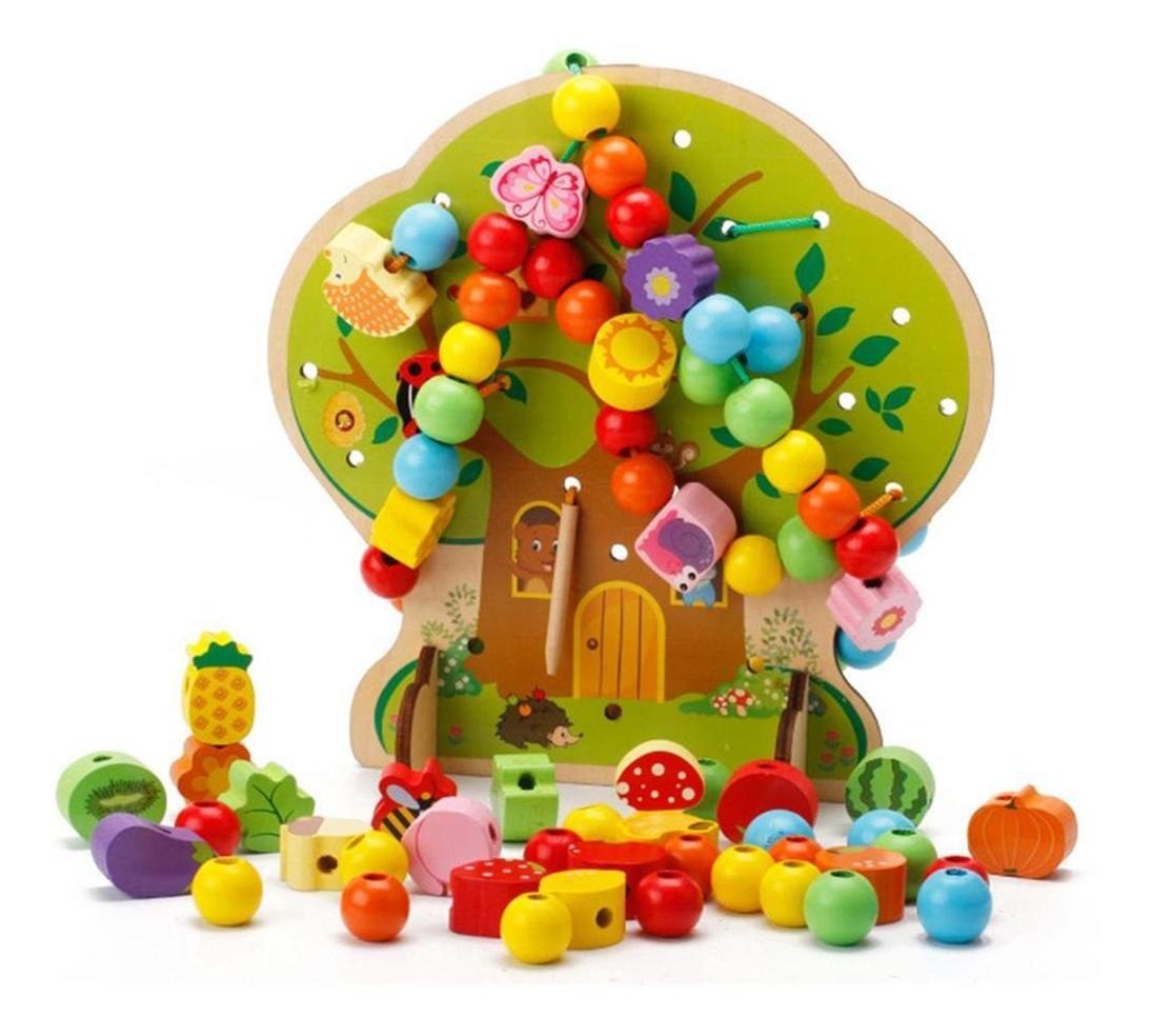 Brinquedos Educativos Matemáticos De Madeira Para Frutas - Imagem 5