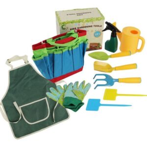 Conjunto De 8 Peças De Ferramentas De Jardinagem Infantil