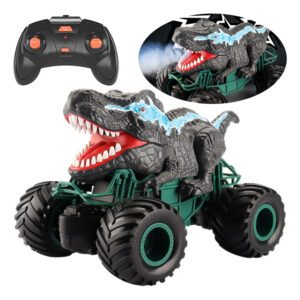 Brinquedo De Controle Remoto Para Veículos De Dinossauro Off