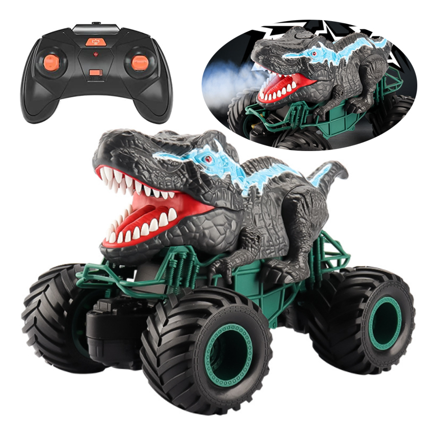 Brinquedo De Controle Remoto Para Veículos De Dinossauro Off