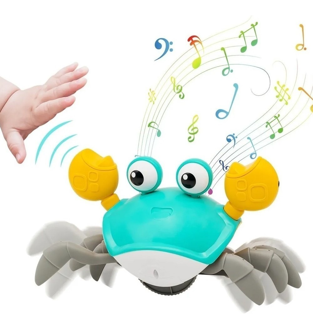 Caranguejo De Indução De Brinquedo De Rastreamento De Bebê+p