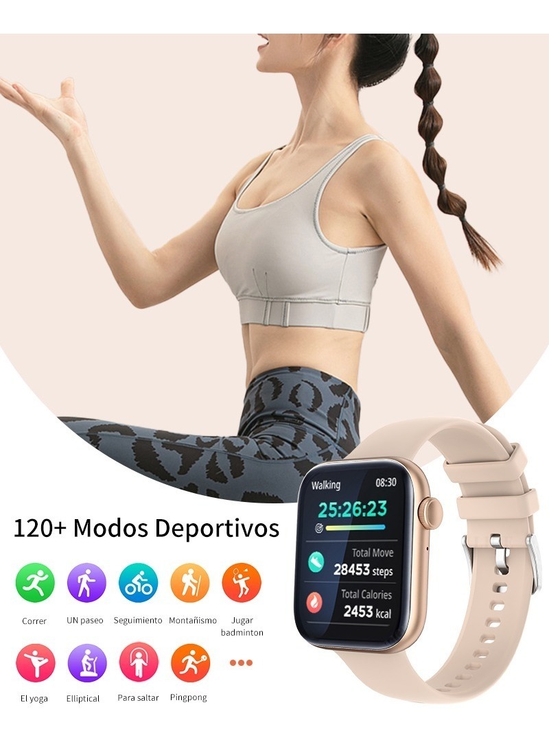 Relógio De Chamada Inteligente Bluetooth De 1,81 Polegadas P - Imagem 6