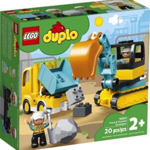 Blocos De Montar Lego Caminhao De Construção 10931