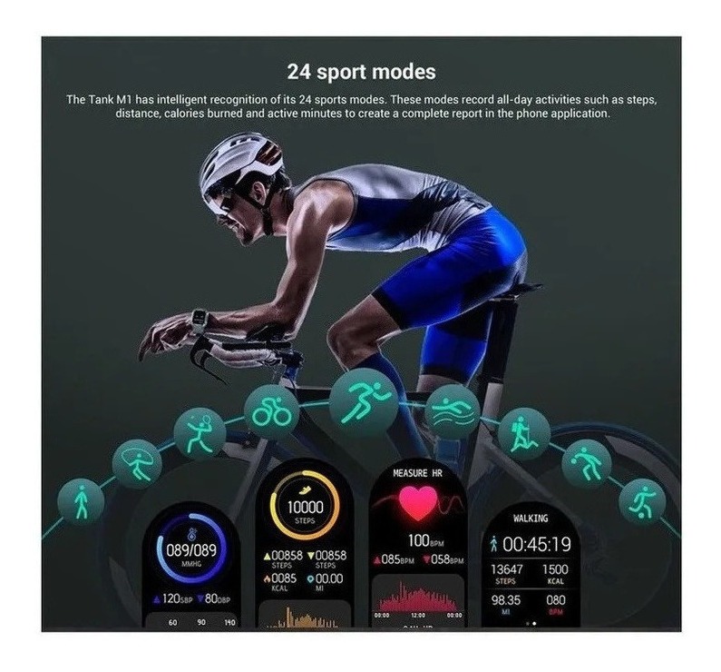 Smartwatch Robusto Para Esportes Ao Ar Livre Entre Em Contat - Imagem 7