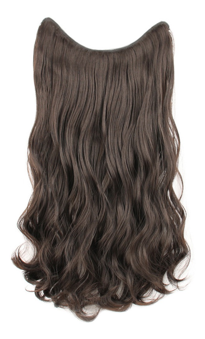 Peruca Ondulada, Clipe Invisível Na Extensão Do Cabelo, Cabe
