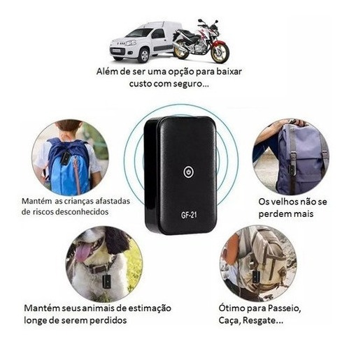 Mini Gps Veículo Tracker Gf21 Gf-21 Pessoa Idoso - Imagem 6