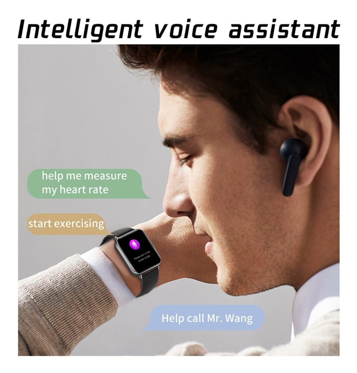 Smartwatch Smartwatch Masculino Bluetooth Call 1.69 - Imagem 13
