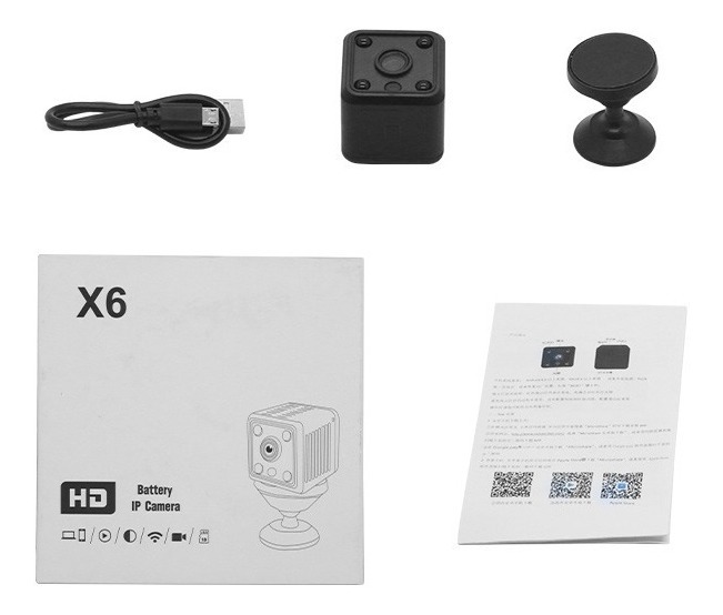 Camera Wifi Mini De Segurança Espiã Discreta - Imagem 3