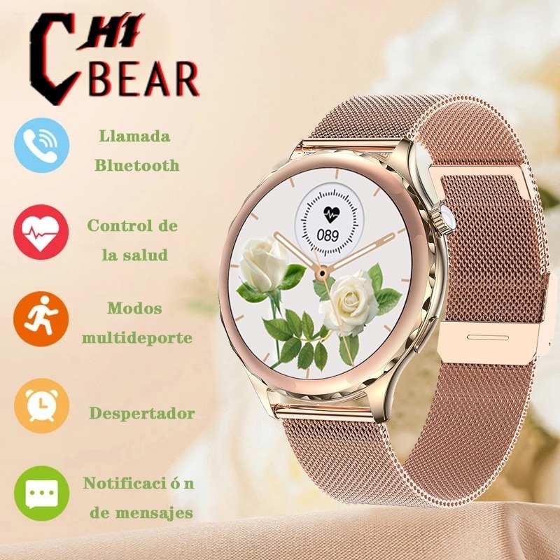 Smartwatch Feminino Smartwatch 360* 360 À Prova D'á - Imagem 2