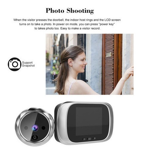 Olho Mágico Porta Câmera Digital Porta Visualizador E - Imagem 5